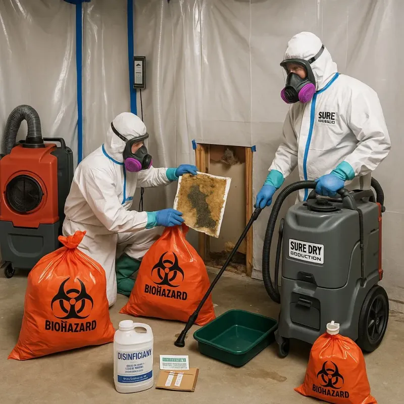 Contaminated Water Handling Protocols process in Strafford, MO